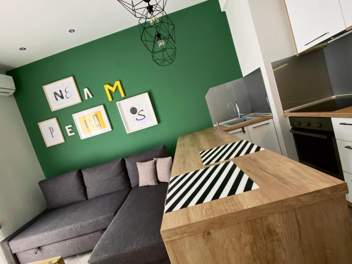 48 Downtown Lofts Daire Néa Péramos Dış mekan fotoğraf