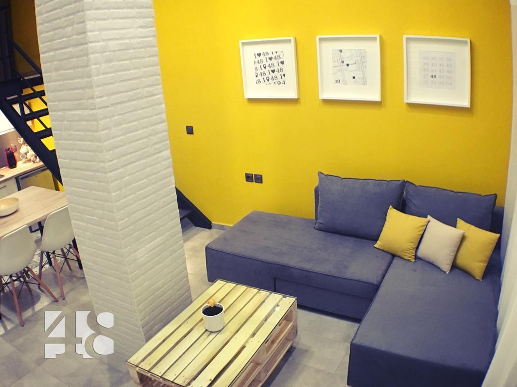 48 Downtown Lofts Daire Néa Péramos Dış mekan fotoğraf
