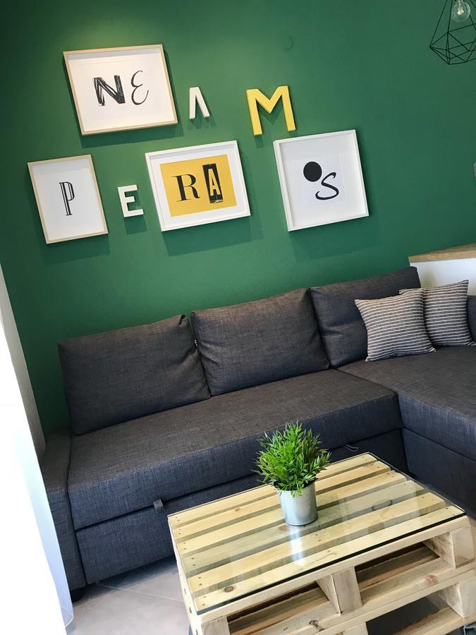 48 Downtown Lofts Daire Néa Péramos Dış mekan fotoğraf